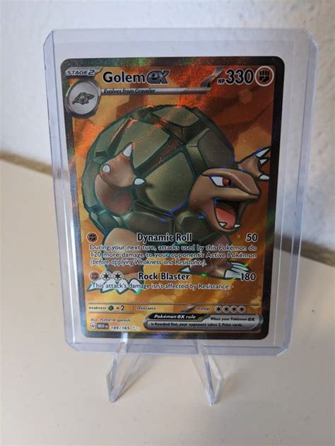 Pokemon 151 Golem Ex En Ab 1fr Kaufen Auf Ricardo