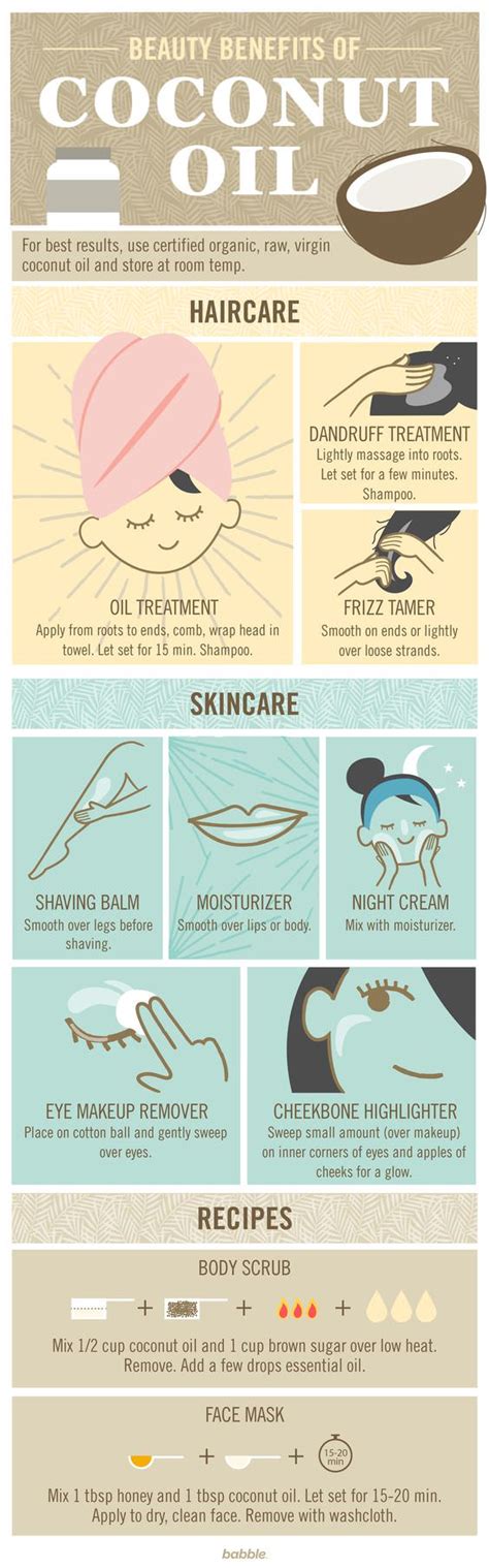 10 Beauty Benefits Of Coconut Oil Fashion Daily