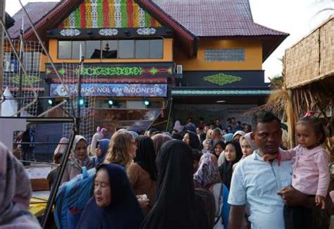 Pengunjung Anjungan Kota Sabang Di Pka Tembus Orang Setiap Hari