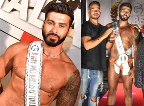 Vídeo Vaza sextape e Nudes do Mister Gay Itália