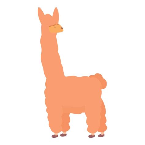 Llama Icon Cartoon Vector Cute Lama 14361977 Vector Art At Vecteezy