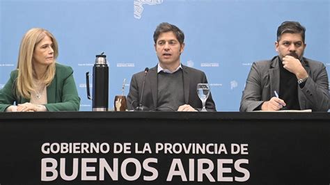 Provincia Kicillof otorgará un aumento a trabajadores estatales en julio