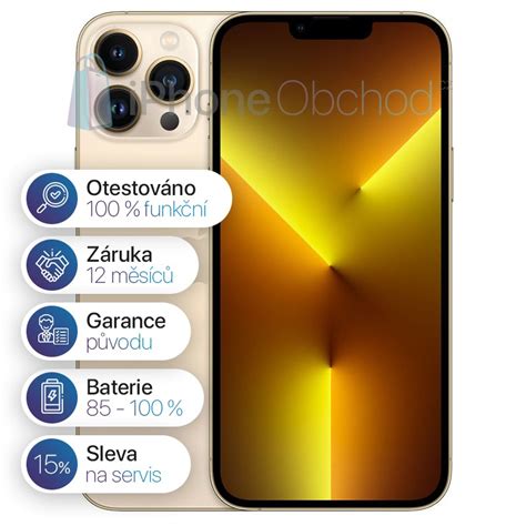 Iphone 13 Pro Max 256gb Gold Iphoneobchod Cz