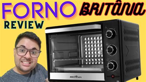 Review Forno El Trico De Bancada Brit Nia Dourador L Preto