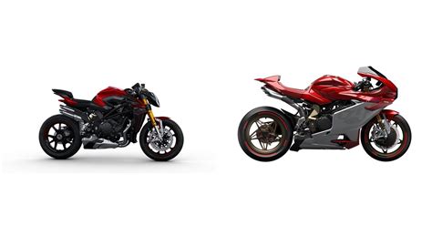 Motorrad Vergleich MV Agusta Brutale 1000 RR 2023 Vs MV Agusta