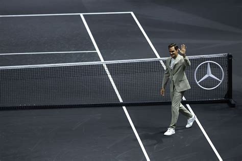 Tremendous Seeing Roger Federer Play Andre Agassis Ex Coach Brad