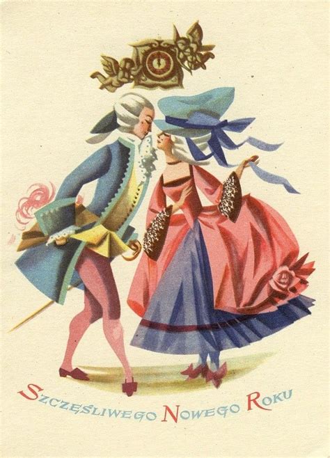 Maria Or Owska Gabry Old New Year Post Card X