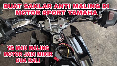 PASANG SAKLAR ANTI MALING DI MOTOR VIXION YouTube