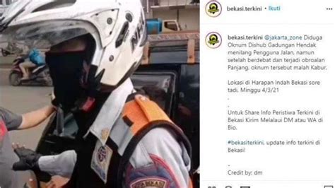 Viral Video Dishub Gadungan Di Bekasi Tilang Pengendara Pick Up Saat