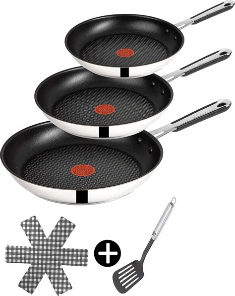 Tefal E30 Jamie Oliver Set Di 6 Padelle Antiaderenti A Induzione In