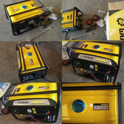 Jual Genset Gambino Generator Pembangkit Listrik Type GFH 5800 LX