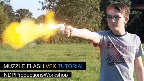 How To Create MUZZLE FLASHES For Free Hitfilm Express Tutorial YouTube