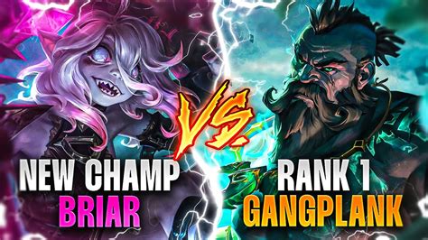 RANK 1 Gangplank FACES OFF Against The New Champion Brair For The First