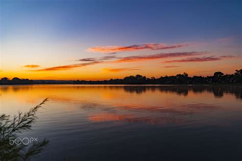 Sunrise At Carter Lake Omaha Nebraska Sunrise At Carter Lake