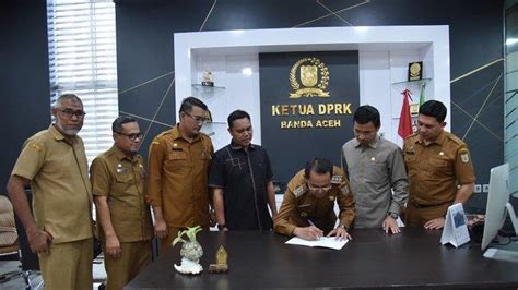 Pemko Dan DPRK Banda Aceh Teken MoU Pembayaran Utang Fokus Selesaikan