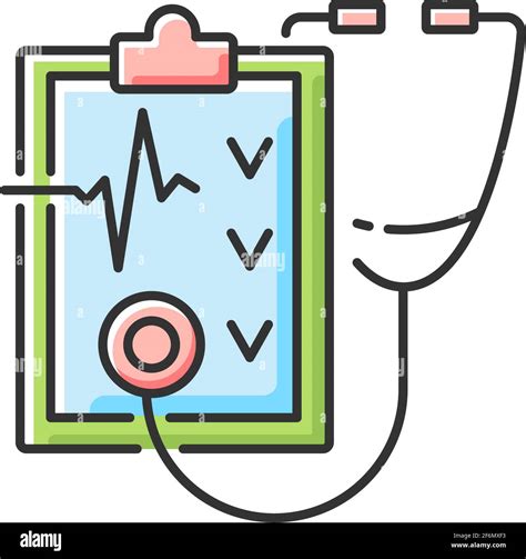 Regular Health Checkups RGB Color Icon Stock Vector Image Art Alamy