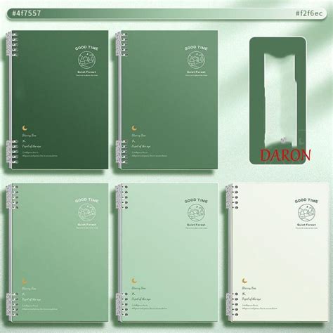 Daron A5 Notebook Loose Leaf Taking Notes B5 Notepad นกเรยนเขยนท