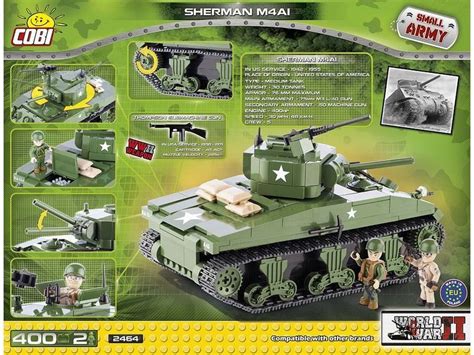 Buy Cobi World War 2 Sherman M4A1 At Mighty Ape Australia