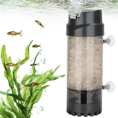 Nepall Aquarium Fluidized Moving Bed Filter Fish Tank Bubble Bio