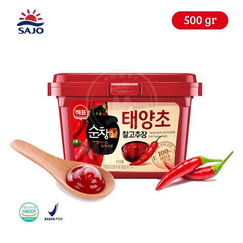 Sajo Gochujang Hot Pepper Paste Pasta Cabe Gochujang Korea Sambal Pasta Korea Gr