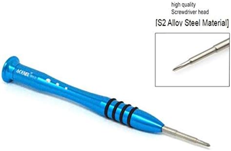 Acenix Blue Metal Cross Head Precision Mm Phillips Screwdriver Tool