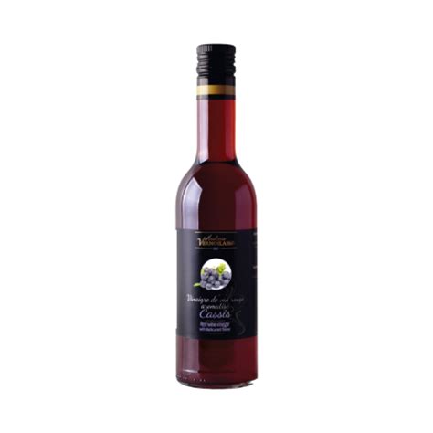 Vinaigre De Vin Rouge Aromatis Cassis