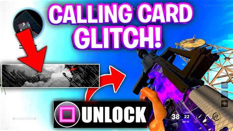 INSTANT GET EVERY CALLING CARD GLITCH GET DARK OPS MASTER AT LVL1