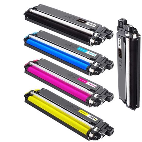 Compatible 5 Pack Brother TN227 TN 227 TN223 TN 223 BK BK C M Y Toner