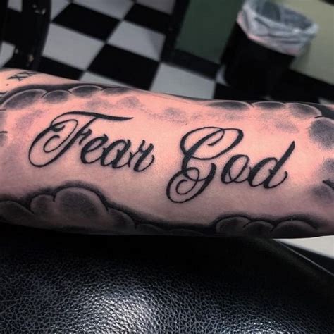 30 Best Fear God Tattoo Ideas Read This First