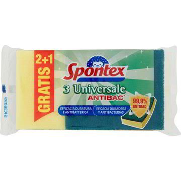 Spugna Abrasiva Universale X3 SPONTEX 1 PZ Coop Shop