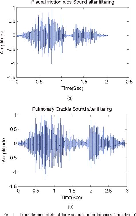 Figure 1 from Classification of pulmonary crackles and pleural friction ...