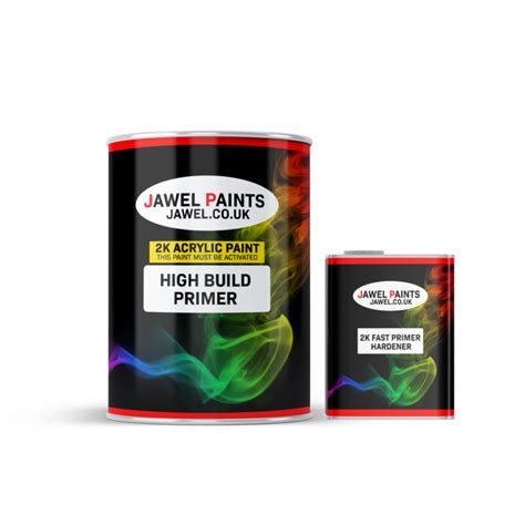 K Acrylic Grey High Build Primer Kit Litre Jawel Paints