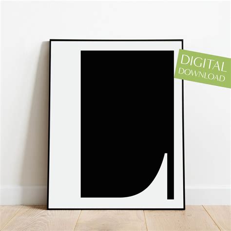 Letter L Wall Art PRINTABLE, Digital Download, Letter L Print ...