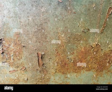 Rusty Metal Surface Texture Close Up Photo Texture For Designers Stock