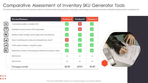 Comparative Assessment Of Inventory Sku Generator Tools Ppt Portfolio