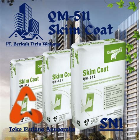 Jual Semen Skim Coat QM 511 Pekanbaru January 2025