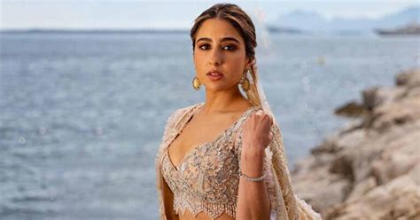 Cannes Sara Ali Khan Makes A Smashing Debut On The Red Carpet As