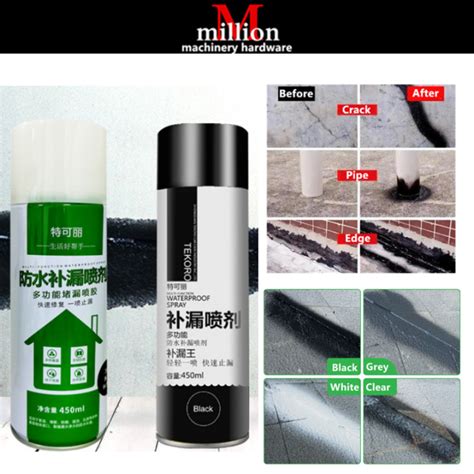 Millionhardware 450ml 750ml Rapid Stop Leaking Spray Waterproof Spray Fast Leak Seal Repair