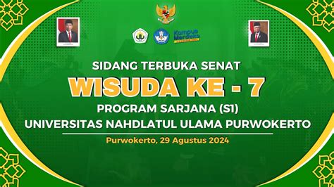 Live Wisuda Ke Program Sarjana S Universitas Nahdlatul