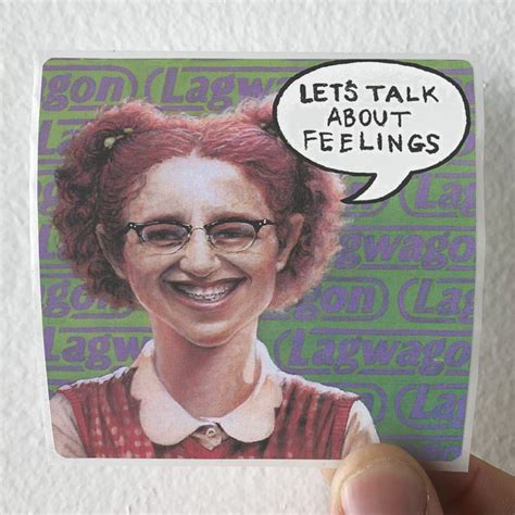 Lagwagon Lets Talk About Feelings Album Cover Sticker