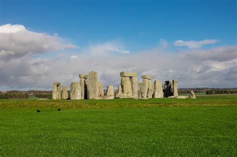 Stonehenge Un Antiguo Monumento De Piedra Prehist Rico Cerca De