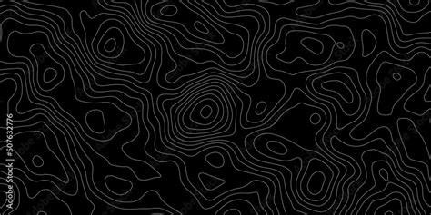 Abstract background with Topographic map lines, contour background ...