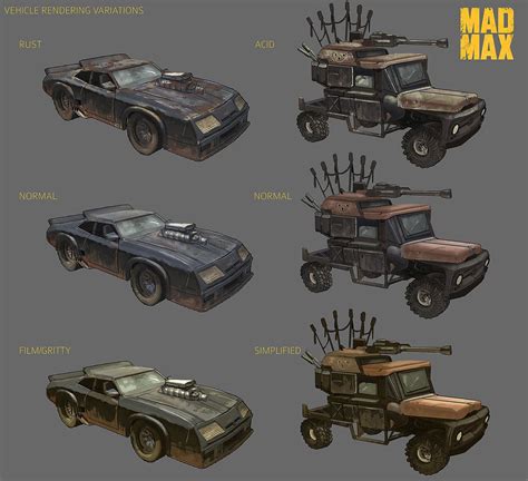 Mad Max (Mobile Game Pitch), Robin Chyo | Mad max, Car max, Concept car ...