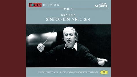 Brahms Symphony No 3 In F Major Op 90 III Poco Allegretto YouTube