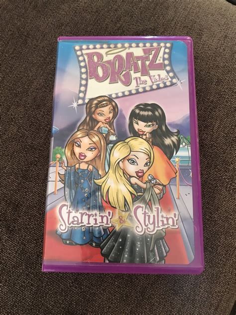 Bratz Starrin Stylin VHS 2004 Box 6 24543132288 EBay