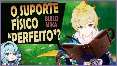 Valeu A Pena Buildar O Mika Para A Rosaria Dps Física Genshin Impact