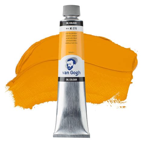 270 S1 Azo Yellow Deep Farba Olejna Van Gogh 200 Ml SklepPlastyczny Pl