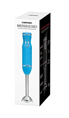 Chefman Immersion Stick Hand Blender With Stainless Steel Blades