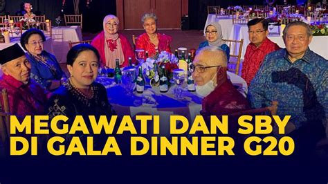 Momen Megawati Dan Sby Hadiri Gala Dinner G Di Gwk Bali Duduk Bareng