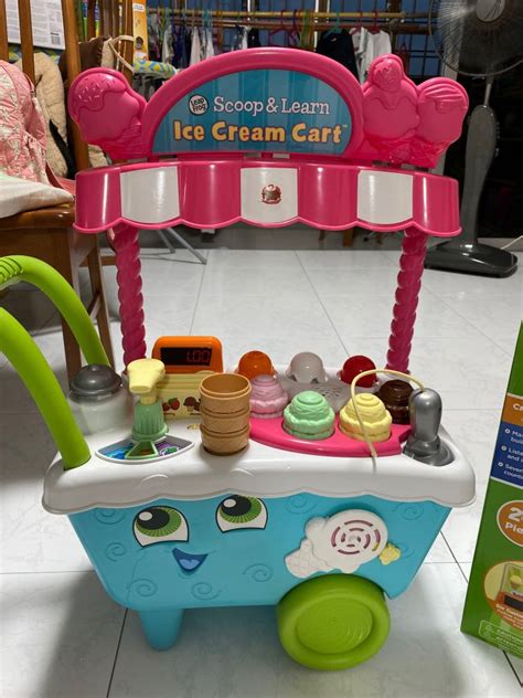 Leapfrog Ice Cream Cart Hobbies Toys Toys Games On Carousell